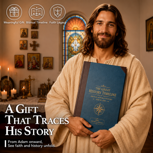 ✝️📜 SPECIAL OFFER | Synchronological History Chart – 6,000 Years of Biblical & World Events in One Fold-Out Timeline