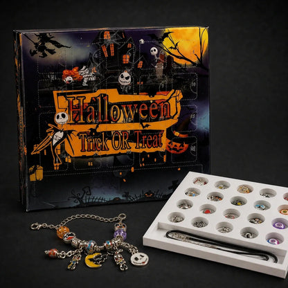 Halloween Charm Advent Calendar Bracelet Blind Box