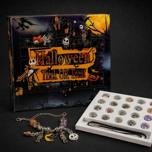 Halloween Charm Advent Calendar Bracelet Blind Box