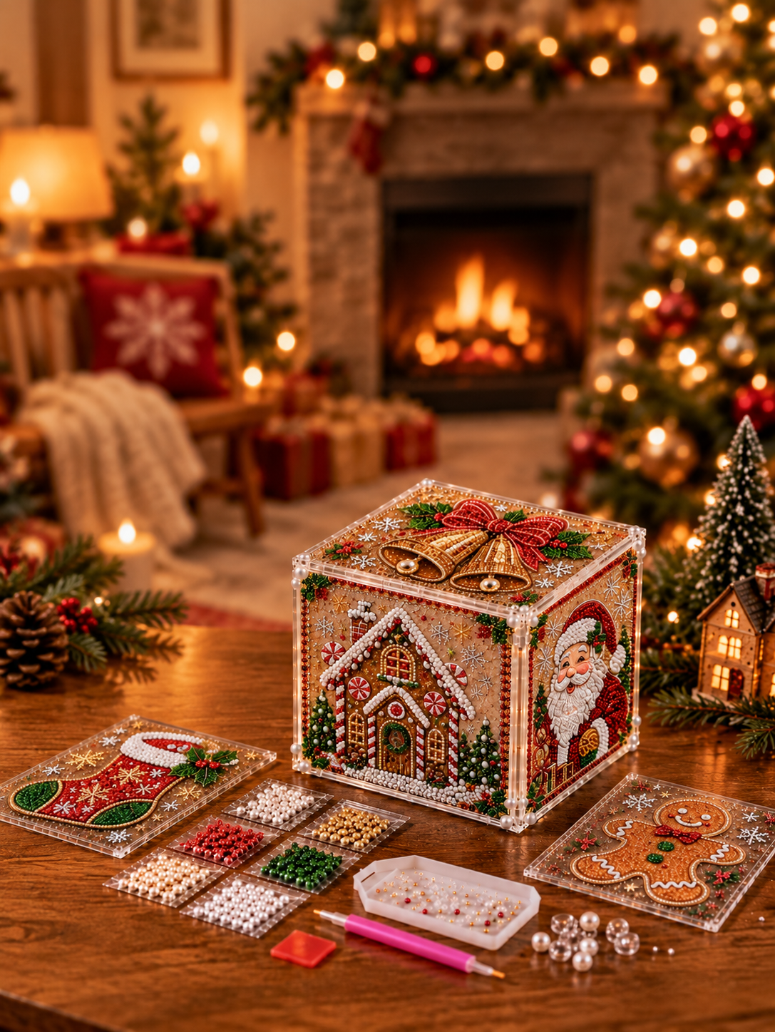 Christmas Craft That Actually Lights Up