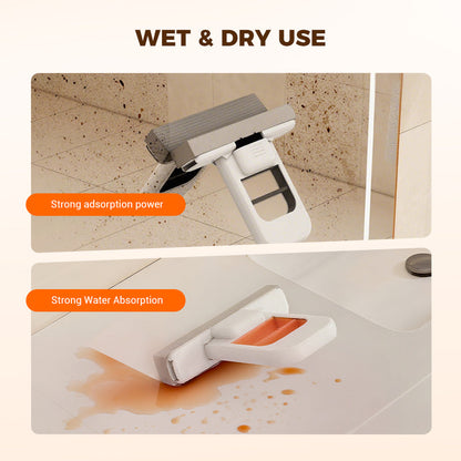 ⭐ Buy 2 Get 1 Free 🧹 Mini Mop SELF-WRINGING & portable