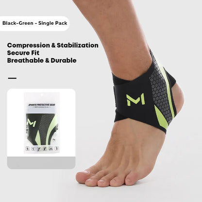 🔥HOT SALE🏃Lightweight Ankle Brace | Compression Support for Sprain Prevention – Breathable & Perfect for Basketball, Soccer & Fitness