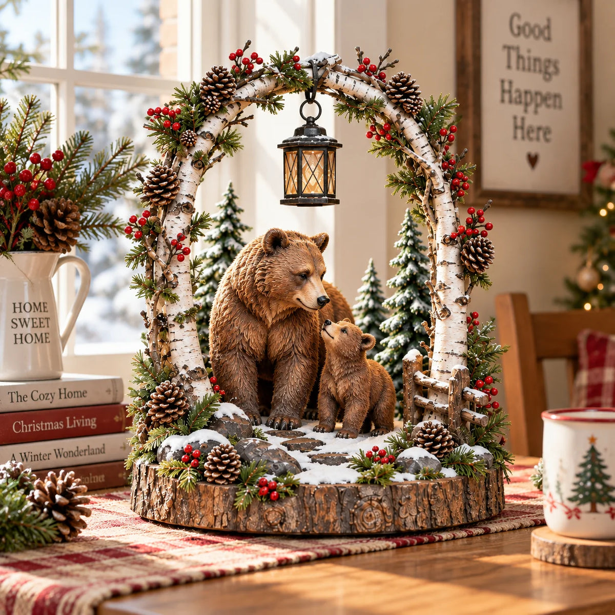 🐻Light-Up Woodland Animal Christmas Decoration 🎄