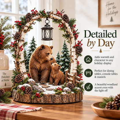 🐻Light-Up Woodland Animal Christmas Decoration 🎄