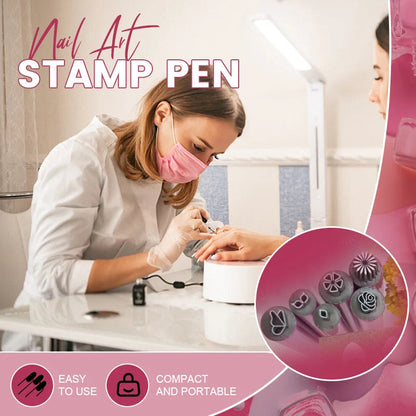 🔥43% Off - Nail Art Stamp Pen