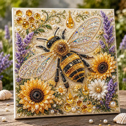🏆 Last Day Special Price £10.99🦬✨ Highland Cow Pearl Art Diy Kit – Relaxing Diy Craft To Create Stunning Coastal Artwork