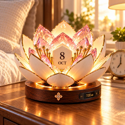 ⭐✨Everyday Blossom – Automatic Flower Calendar with Warm Ambient Light
