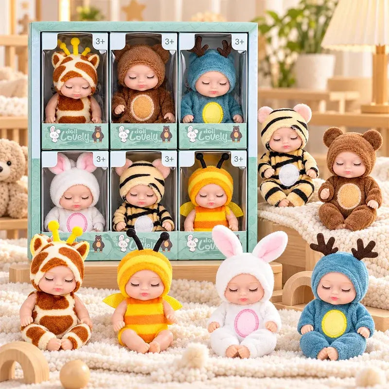 💕Hot Sale 45% Off🧸Mini Reborn Baby Dolls Lifelike Realistic Baby Dolls👼🎁