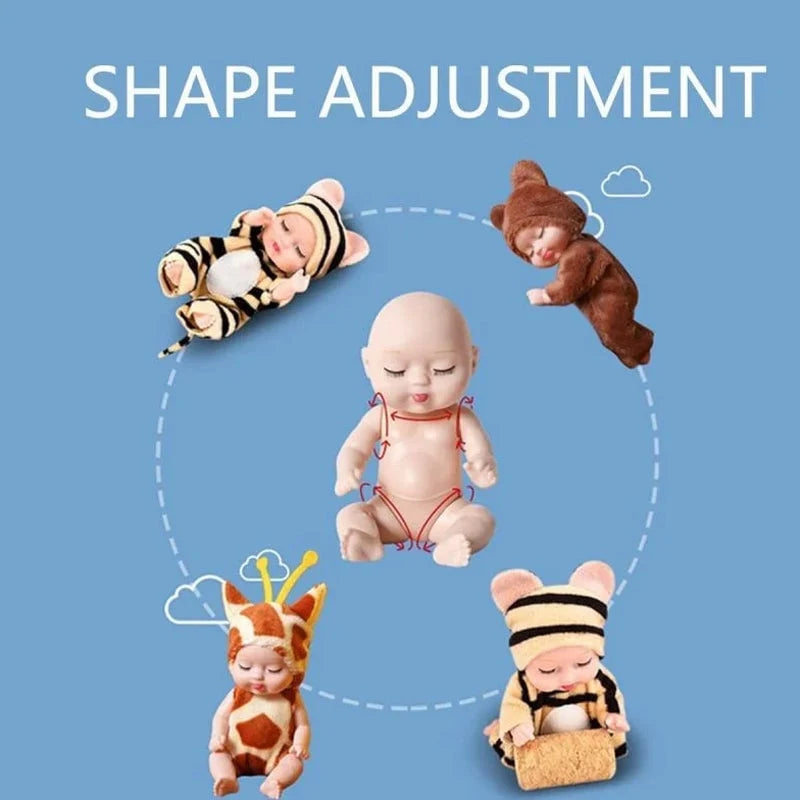 💕Hot Sale 45% Off🧸Mini Reborn Baby Dolls Lifelike Realistic Baby Dolls👼🎁