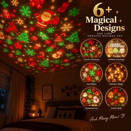 🔥last Day 47% Off 🔥 Magical Christmas Tree Usb Projector Light – Bring Festive Magic to Your Room