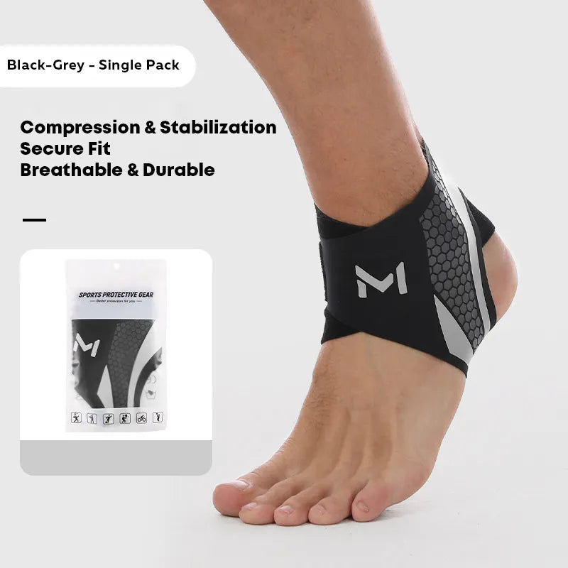 🔥HOT SALE🏃Lightweight Ankle Brace | Compression Support for Sprain Prevention – Breathable & Perfect for Basketball, Soccer & Fitness