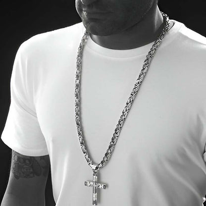 Delicate Timeless Elegance Cross Necklace