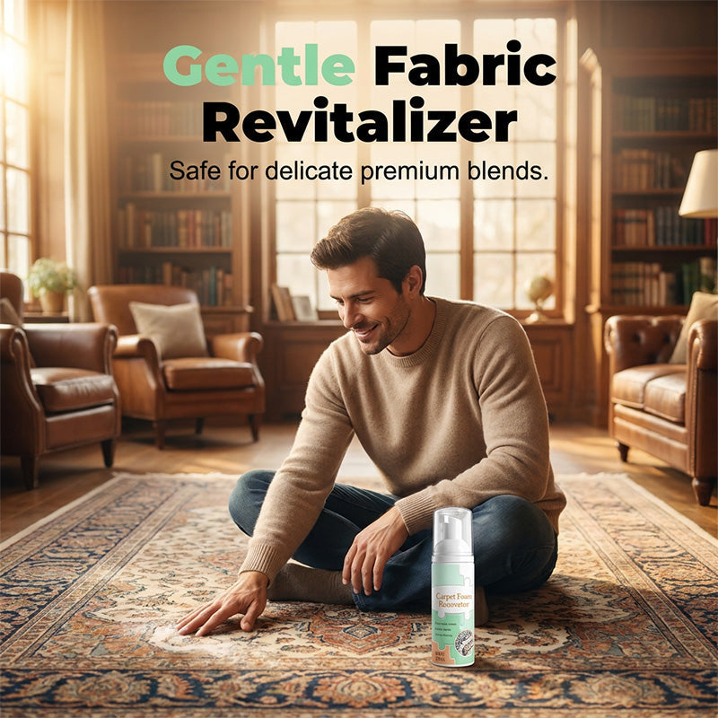 🔥Buy 1 get 1 free🧼Waterless Carpet Foam Stain Remover with Towel